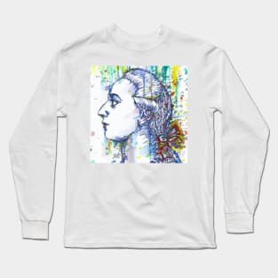 CASANOVA watercolor and ink portrait Long Sleeve T-Shirt